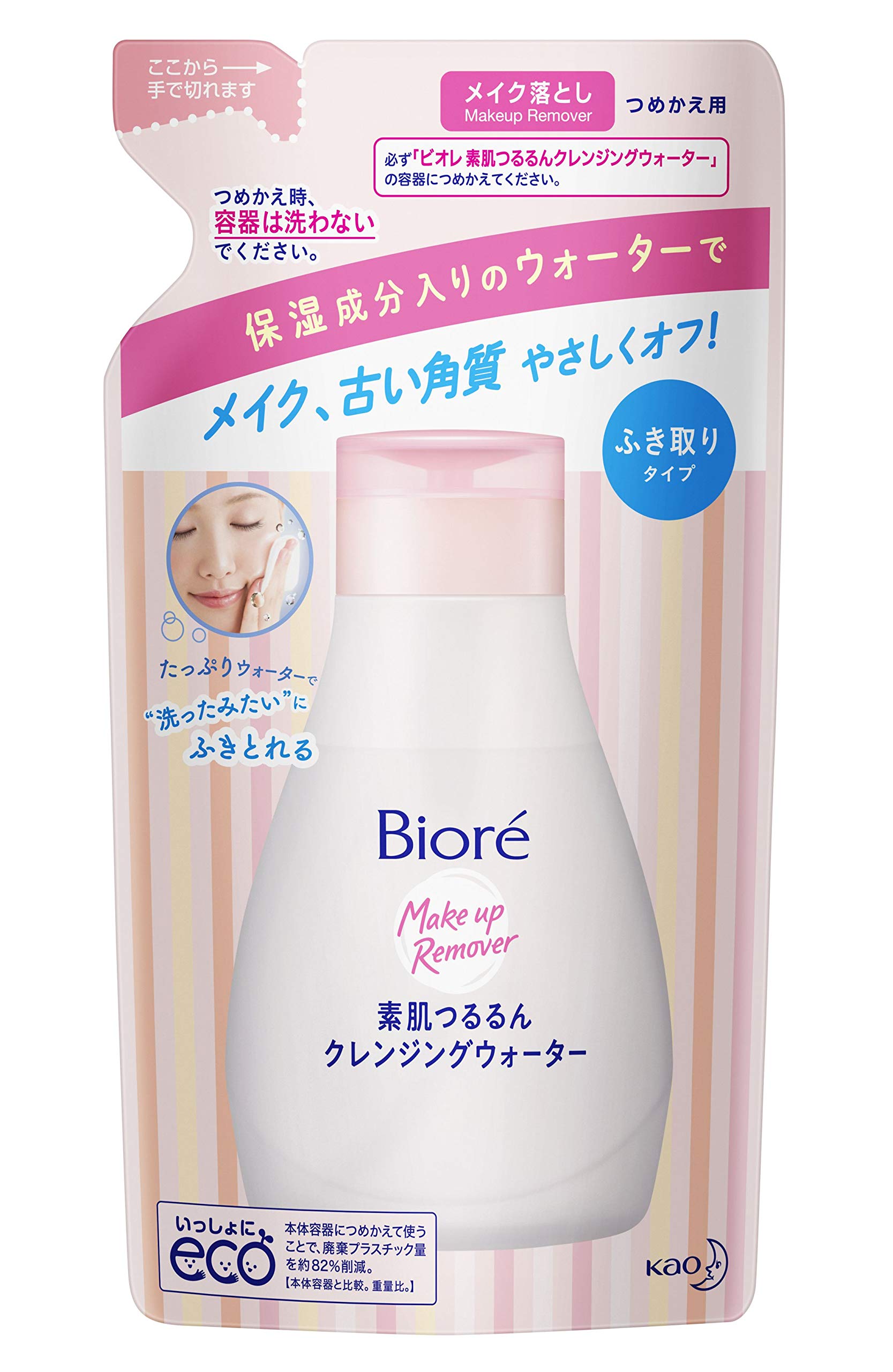 

Biore bare skin smooth очищающая вода сменный блок 290 мл