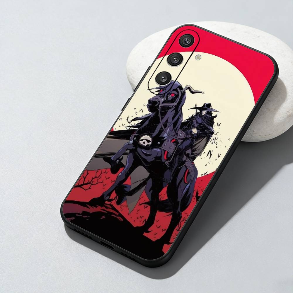 D Blood-lust V-Vampire HunterS Phone Case For Samsung Galaxy A73,A72,A71,A70,A52,A51 Others Soft Black Cover