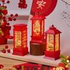 Wind Lamp Wealth God Night Lamp Mini Desktop Atmosphere Lamp Funny New Year Decorations  Home