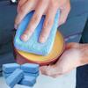 1/20pcs Car Wax Applicator Pads Microfibre Polishing Sponges Soft Auto Detailing Waxing Sponge Cleaning Foam Car Paint Care Pad