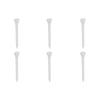 50Pcs Golf Tee Holder Maple Wood White Long Ball Base Set Kit for Outdoor Sports 70mm  2.76in