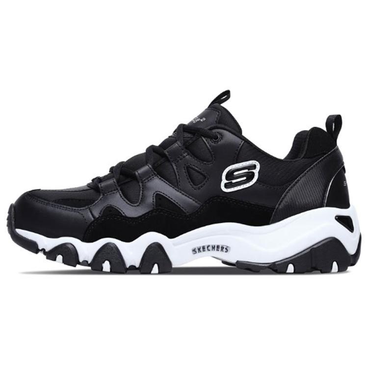Skechers D Lites 2.0 Running Shoes Black/White Men s 999042-BLK EU 43