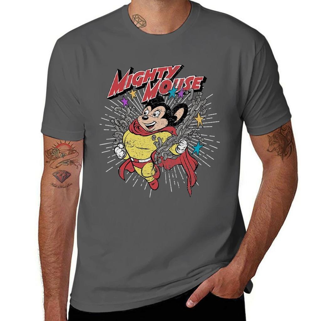 Mighty Mouse Mighty TShirt t shirts with prints graphic t shirts for man TShirt