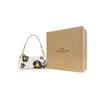 Coach Teri 24 Floral Print Logo Pebble Leather Tote Shoulder Bag Medium Women bags Chalk Multicolor CZ587-IMCAH