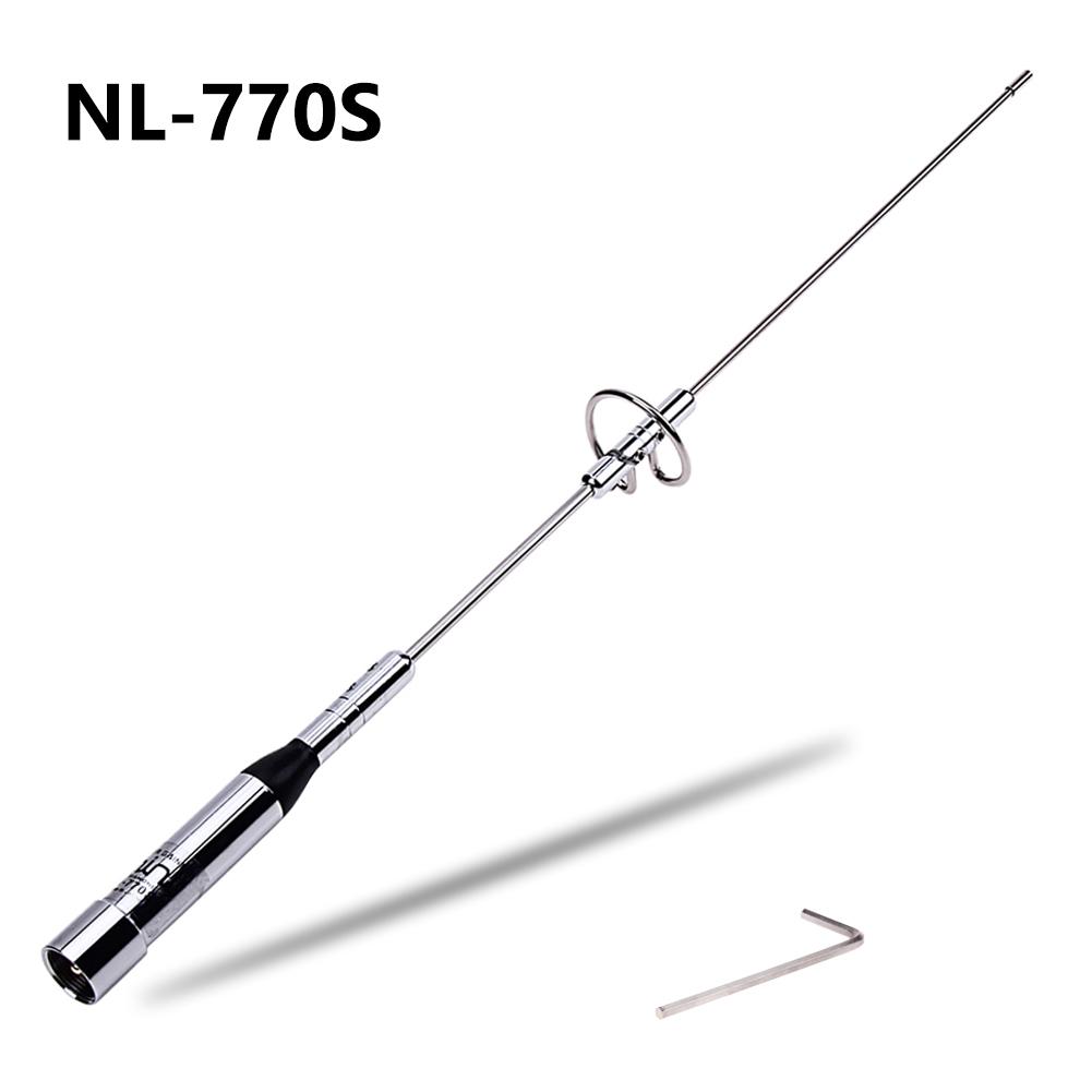 NR-770S Dual Band Car Mobile Amateur Ham Radio Antenna with PL Connector VHF UHF