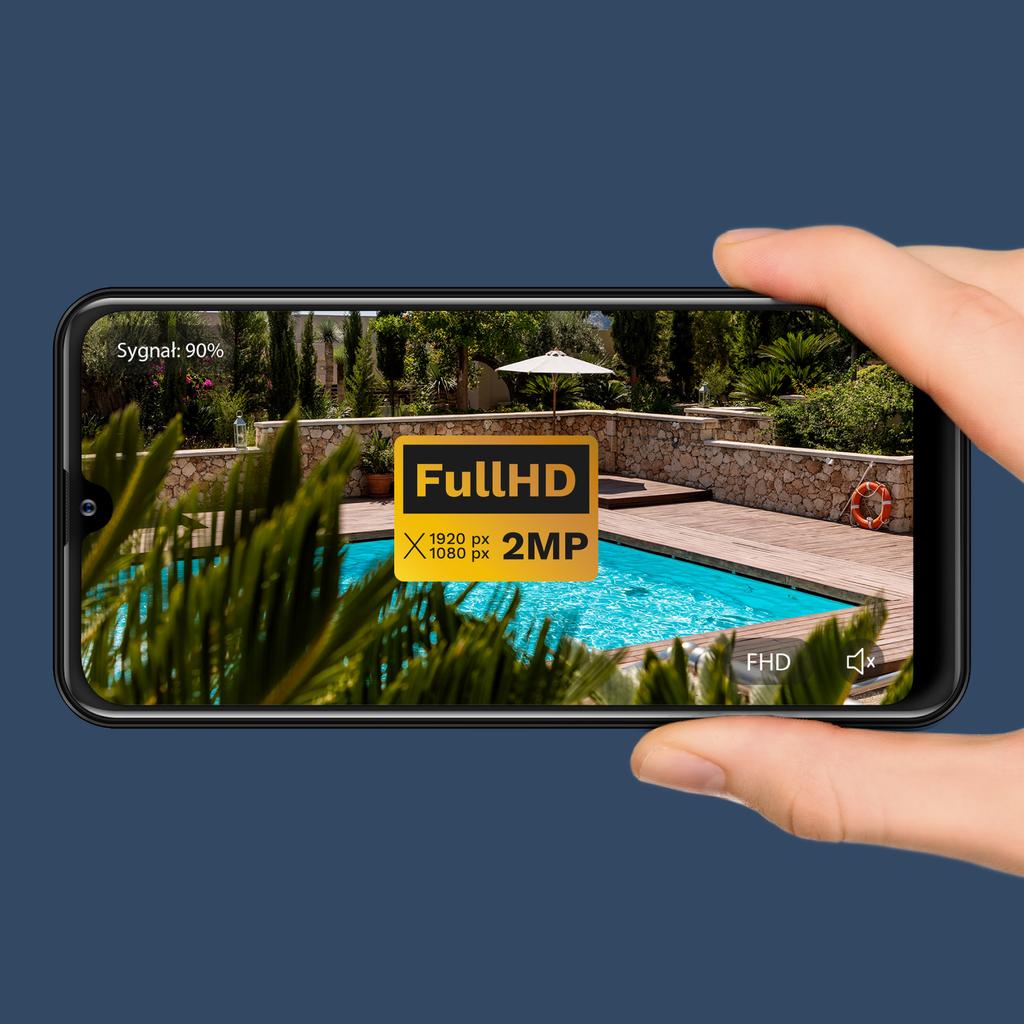 Cámara Wi-Fi para Exteriores Kruger&Matz Connect C90 Solar