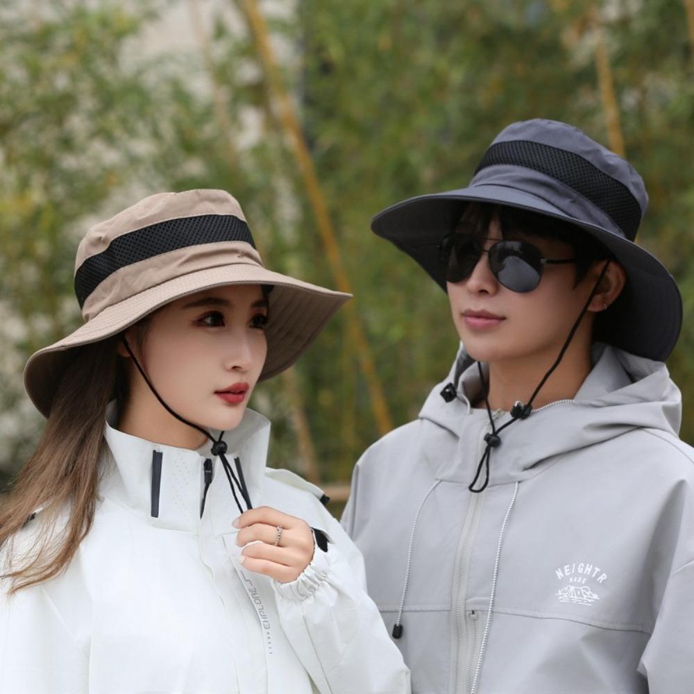 Anti-Sun Bucket Hat Anti-UV Beach Hat Fashion Sunscreen Hat  Gift