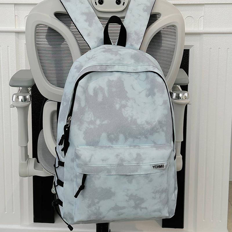 Schoolbag retro schoolbag male college students simple large capacity backpack female versatile computer travel junior high school backpack tide