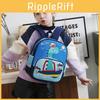 Stylish Modern Cool Kindergarten Backpack Breathable Lightweight Cartoon Print For Toddlers Boys And Girls
