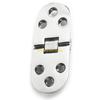 Zincs Alloy Folding Table Hinges 180 Degree Furniture Hinges Adjustable Cabinet Door Concealed Hinge Furniture Hardware D57B