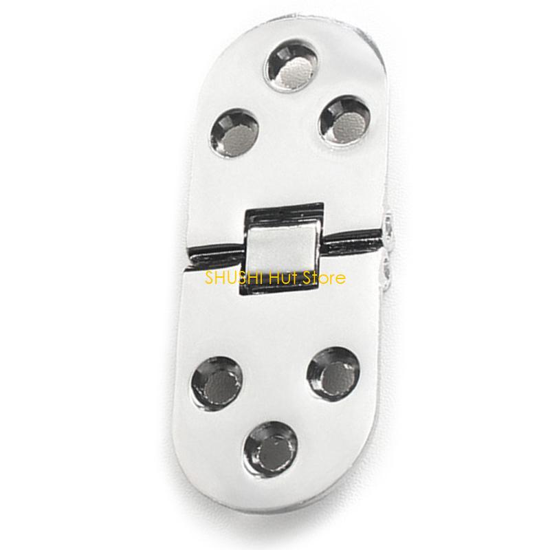 Zincs Alloy Folding Table Hinges 180 Degree Furniture Hinges Adjustable Cabinet Door Concealed Hinge Furniture Hardware D57B