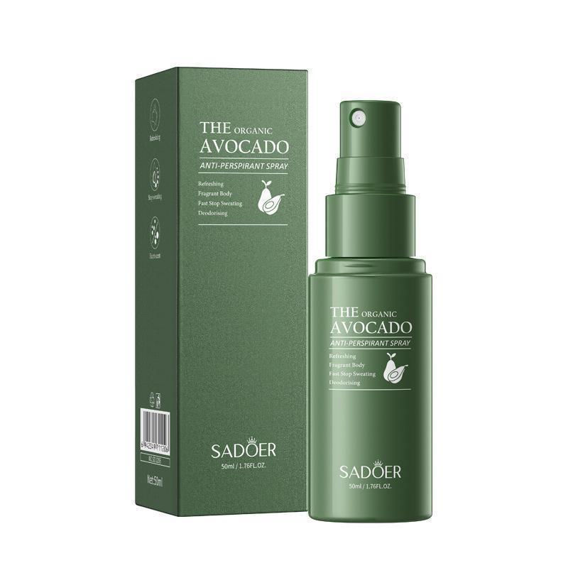 

SADOER Авокадо Спрей-парфюм от пота Антиперспирант Портативный спрей 50ml