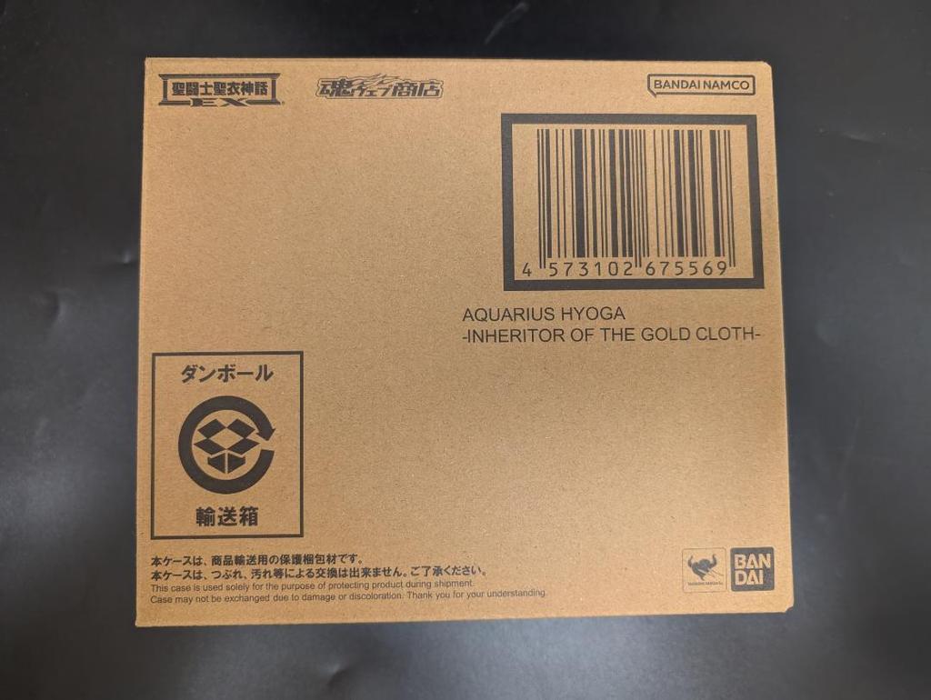[USED] Saint Seiya Myth Cloth EX Aquarius Hyoga Golden Cloth Successor Premium Bandai