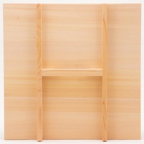 Endo Shoji Commercial Square Steamer Lid with Handle, 39cm, Sawara Wood, Made In Japan, WSI05039