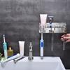 Premium Bathroom Toothbrush Holder Stainless Steel Bathroom Toothbrush Organizer