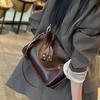 New High-end French Stick Armpit Bag Shoulder Bag Large Capacity Genuine Leather Women's Bag Crossbody Bag Retro