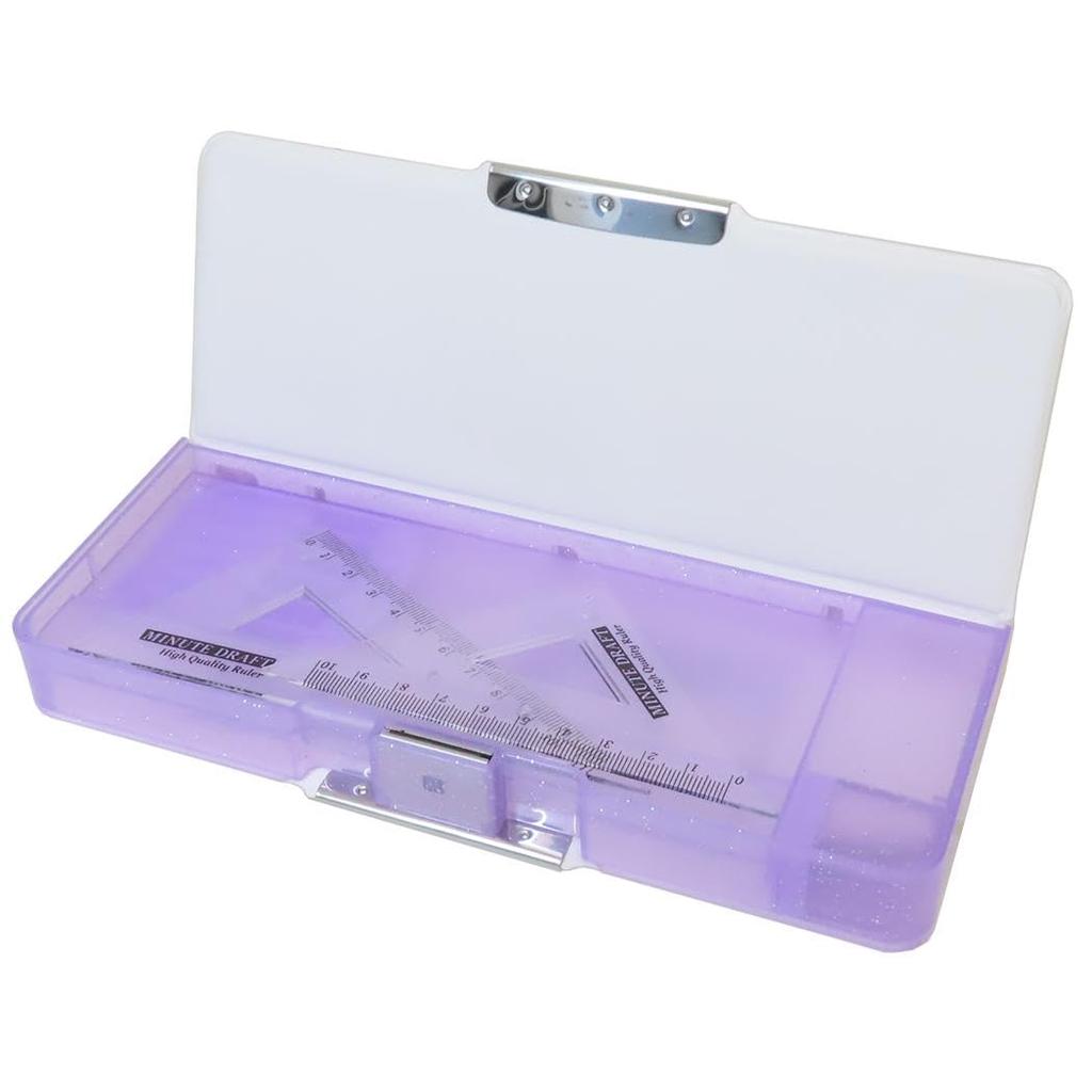 Kamio Japan Twinkle Harmony Cat Compact Double-Sided Pencil Case, 228686