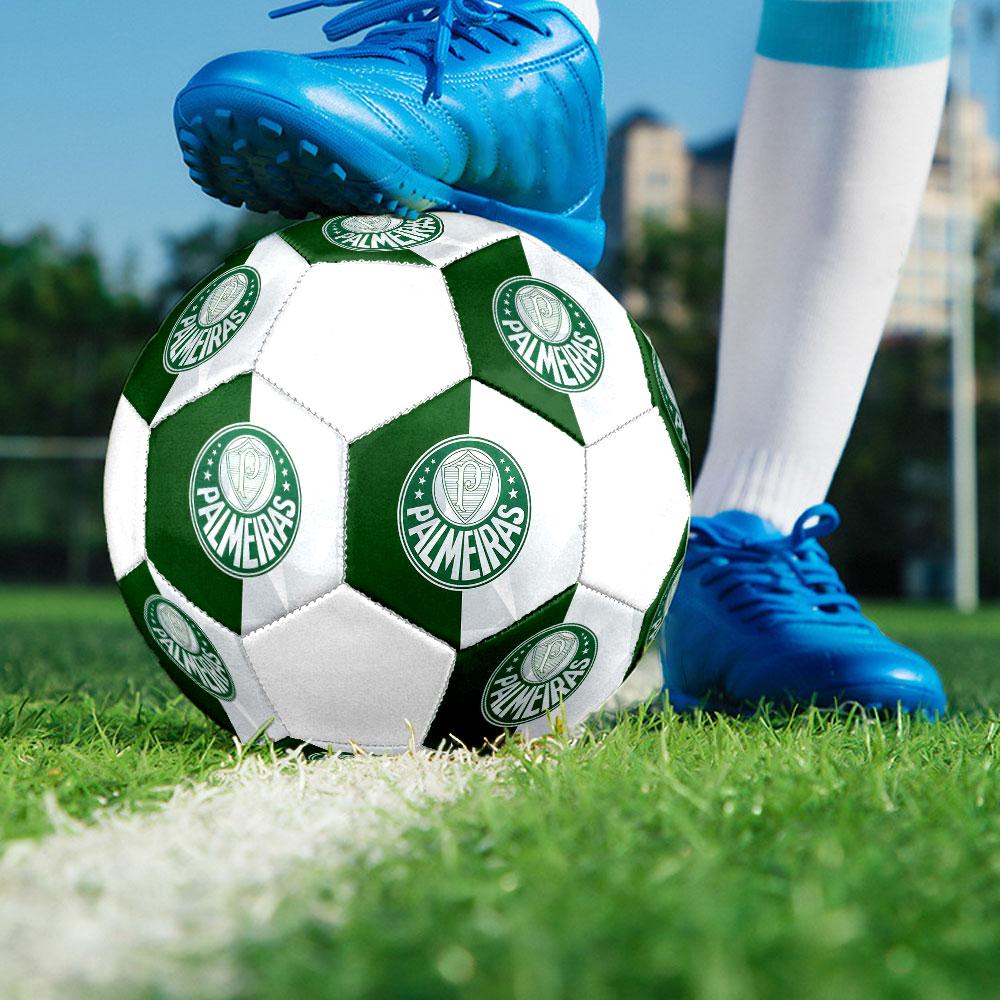 SE Palmeirasfootball clubIndoor Size 5 Soccer Ball Colorful Machine Stitched PVC Competition Ready Durable High-Bounce