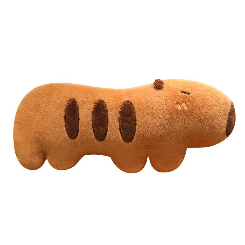 Adorable Capybara Plush Pillow For Cozy Bedroom Cuddling Soft Animal Toy Gift