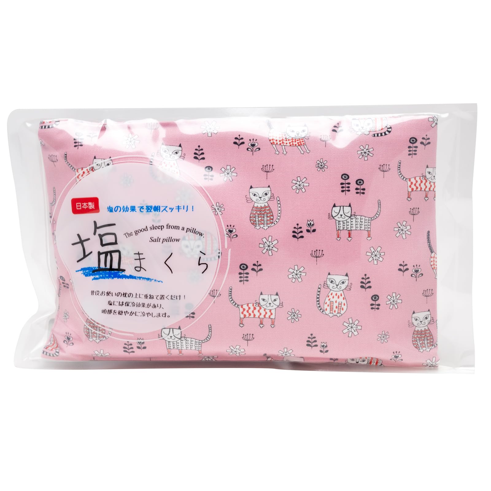 

Koji Company Солевая подушка Мини 24см х 17см Сделано в Японии Солевая подушка Мини Кот Розовая 140117 розовый