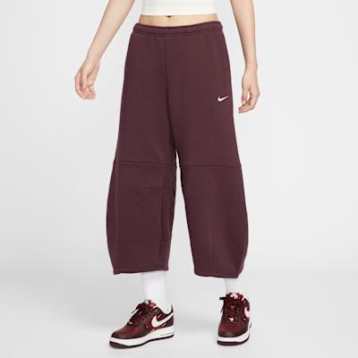 Nike Sportswear Phoenix Fleece Women s Loose Mid Rise Barrel Pants S