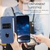 For iPhone 17 Air Wallet Case Magnetic Closure Leather Flip Phone Cover with Stand
