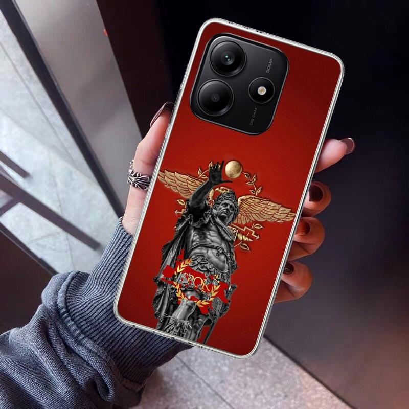 SPQR Roman Imperial Legionv Phone Case For Xiaomi Redmi Note 15 14 14S 13 12S 12 Pro Plus 11S 11 10S 10 4G Cover 11E 11T 5G Prin