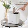 Ecoco Multi-purpose Desktop Tissue Box & Mini Trash Can