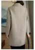 Women's Mid-Length Woolen Coat: 2026 Autumn/Winter Style, Thickened, Warm, Loose Fit, Petite, Age-Reducing Korean Design