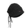Drawstring Knitted Stacking Hat Autumn and Winter Outdoor Warm Ear Protection Pullover Hat Children's Big Head Circumference Fashion Bag Head Cold Hat
