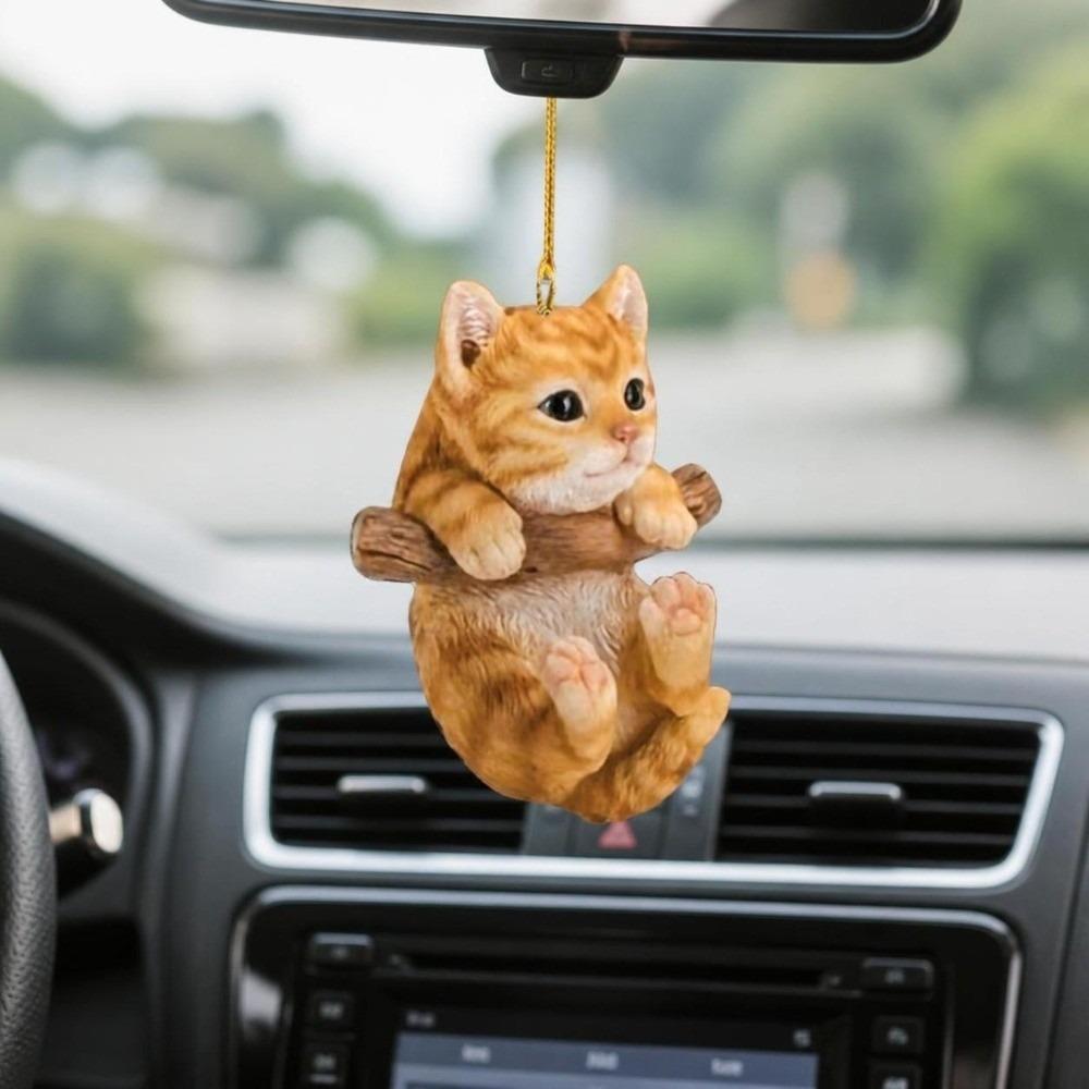 Cat Design Car Pendant Small Size Car Interior Accessories Car Interior Decoration