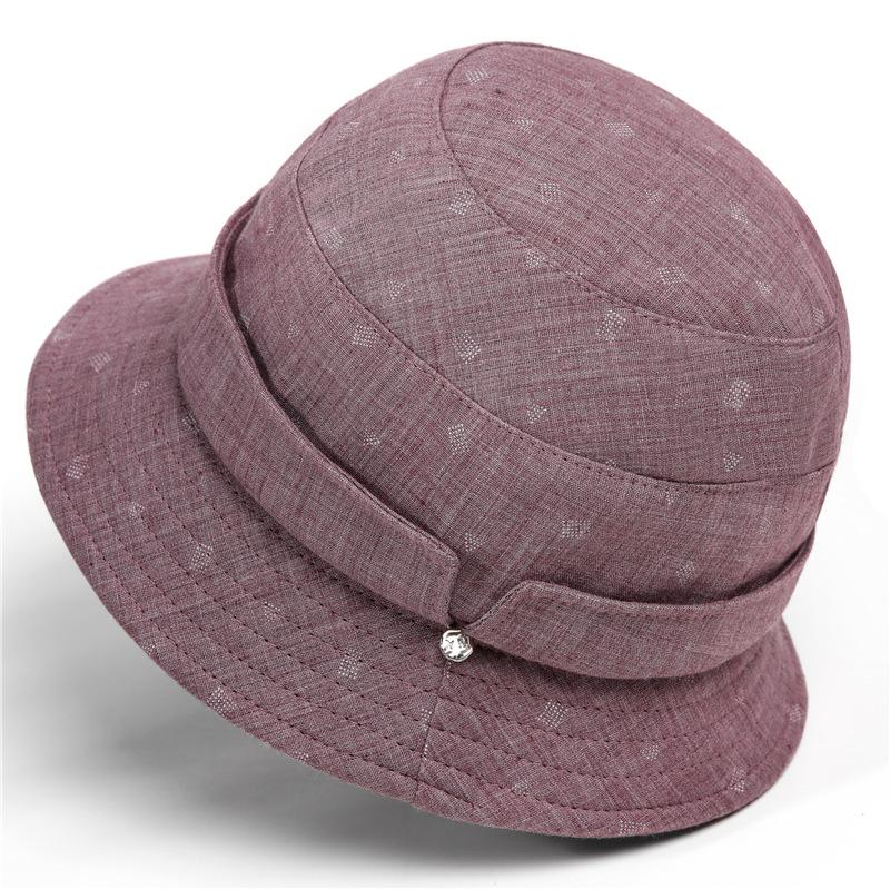 Basin Hat Women's Spring Summer Simple Hat Thin Small Brim Cloth Hat Bucket Hat Sun Protection Visor Hat