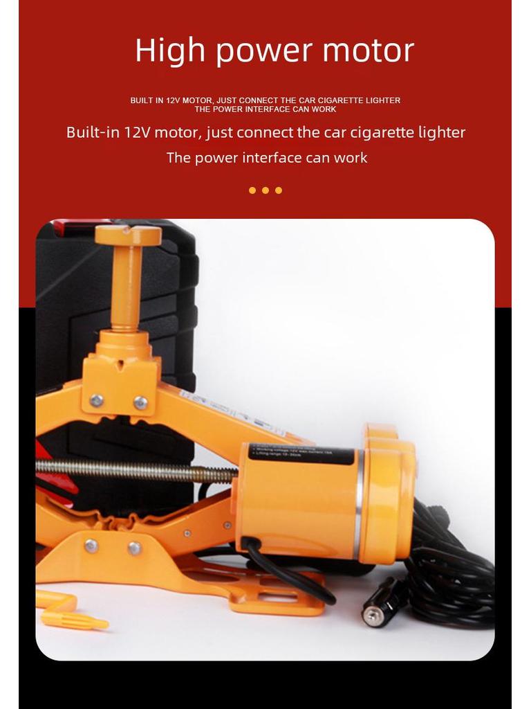 Portable Electric Hydraulic Jack & Wrench Tool for Vehicle Repair