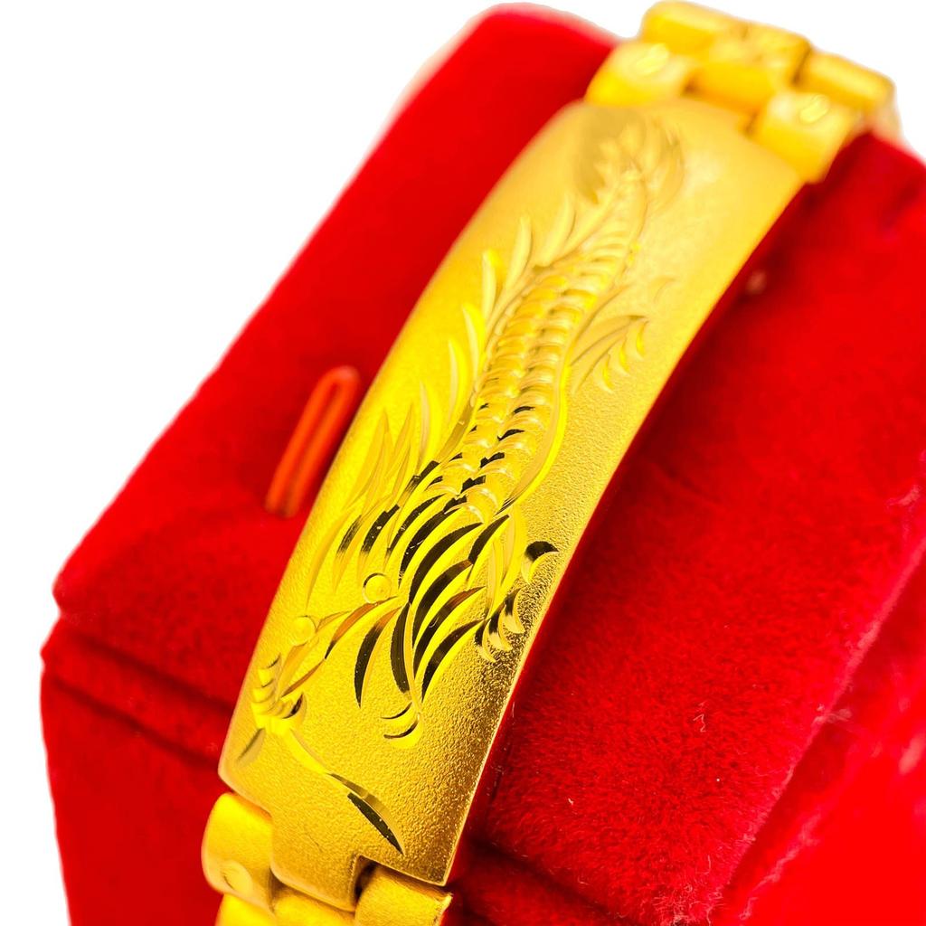 Accessories Dragon Pattern Bracelet Curved Dragon Pattern Men's Bracelet Love Tail Buckle Watch Chain