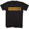 MTV Unplugged Duct Tape Black T Shirt Vintage Washed Top For Everyday Wear Soft Fashion Slightly Stretched Versatile Breathable