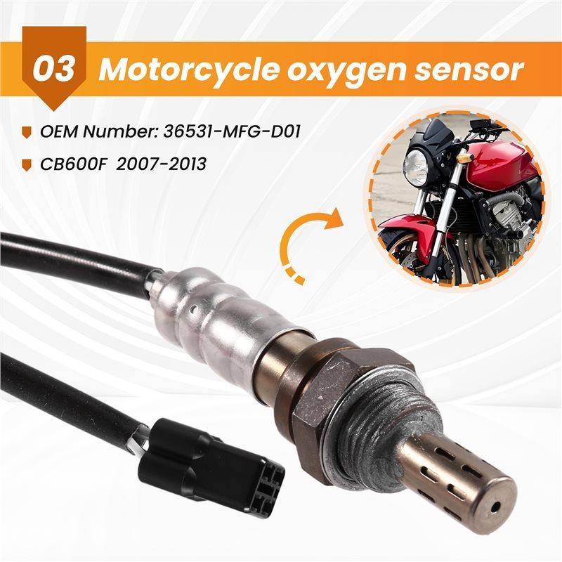 Authentic For HONDA CB600F Hornet ABS 2007-2013 Compatible Oxygen Sensor 36531-MFG-D01 For Motorcycles