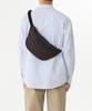 Crinkle Large Waist Bag [Grey]