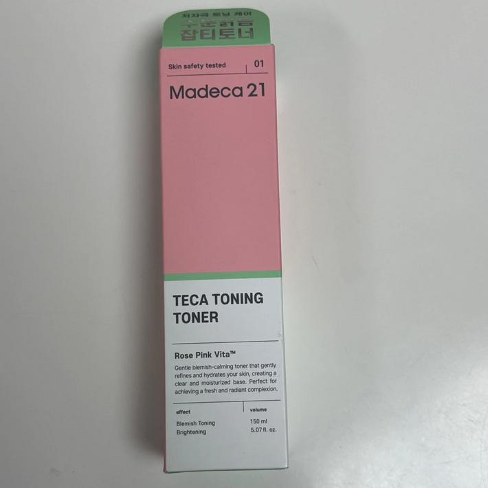 

Madeca21 Teca Тонізуючий тонік 150мл / Гіпоалергенний, Живильний, Зволожуючий, Корейська косметика, Kbeauty