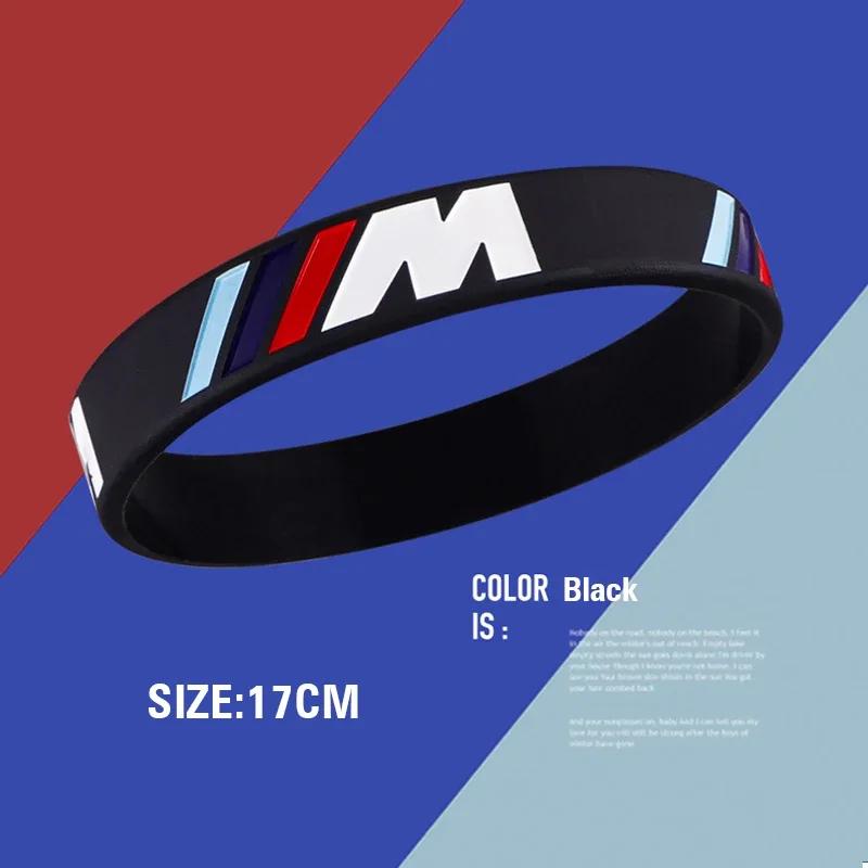 2026 Autoaufkleber BMW Logo Armband M-Serie Sport Männer Frauen Gummi Handkette Für BMW E46 E90 E60 F30 F10 E39 E36 F20 G30 G20