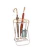 Creative Home Umbrella Storage Stand, Entryway Rain Gear Organizer, Commercial Hooked Rain Holder, Iron Umbrella Rack