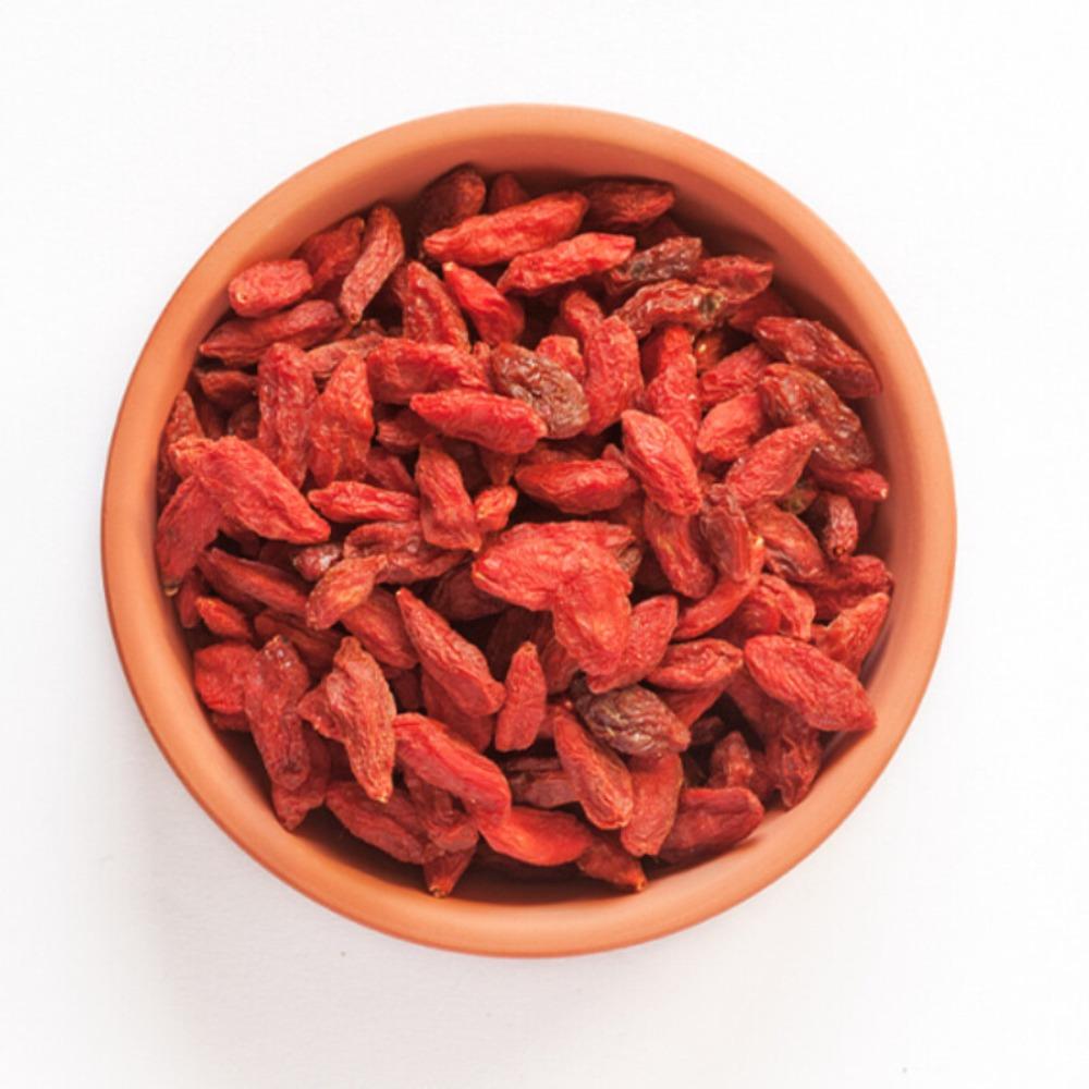 Herbal Goji Berry Tea 100g, Ningxia Energy Boost, Caffeine Free