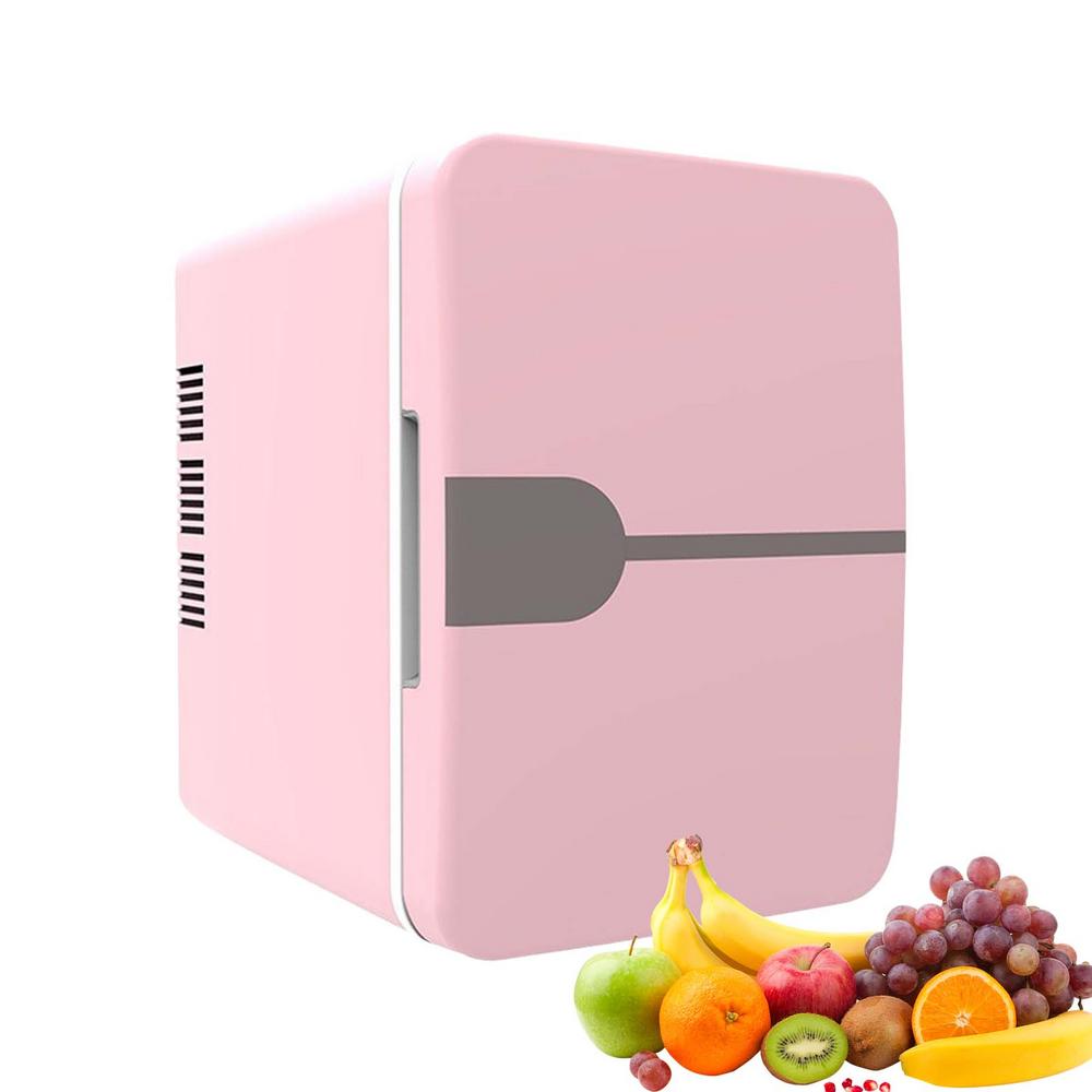 Portable Car Refrigerator USB Dual-Use Fridge 6L 12V DC 220V AC Camping Refrigerator Car Travel Cooler Warmer For Driving Travel
