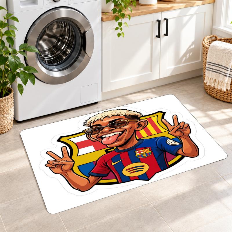 Flannel Kitchen Mat Lamine Yamal Soft Area Rug Non Slip Floor Carpet Home Decoration