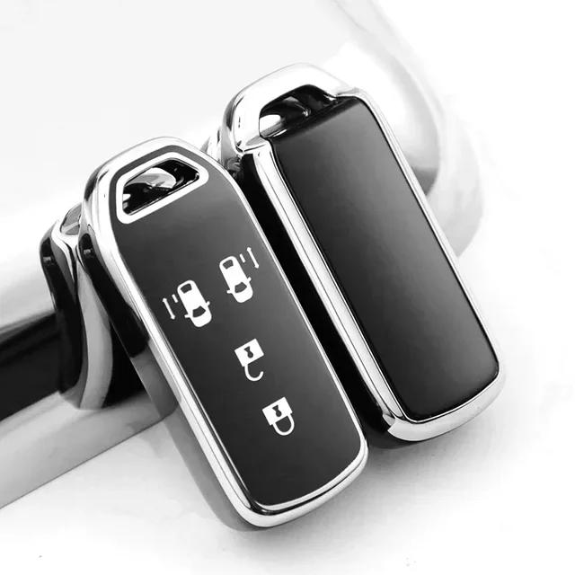 

For Honda New Nbox Custom JF3 / JF4 N-BOX JF1 / JF2 N-BOX+ Plus N Wagon N-One TPU Car Smart Key Case Cover Remote Fob Keychain