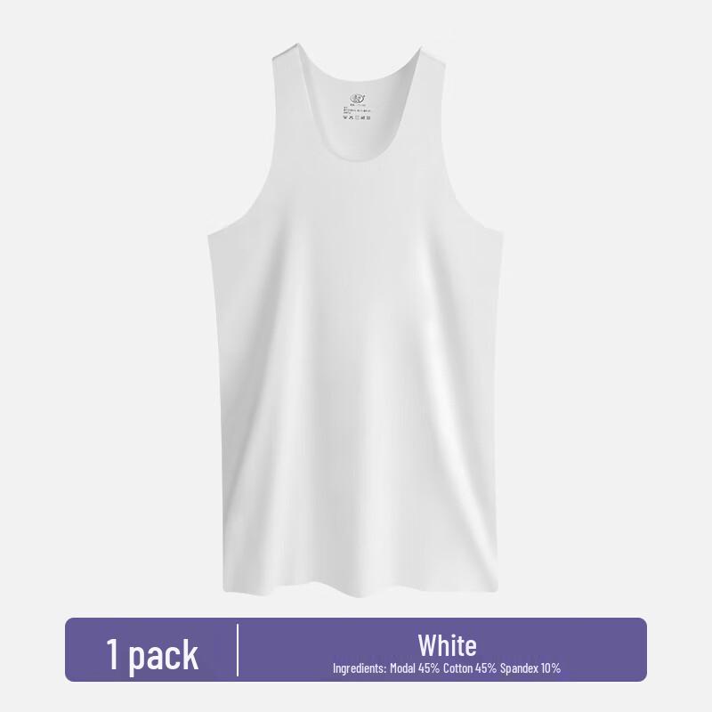 

LangSha Men s Modal Cotton Seamless Vest