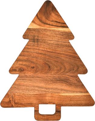 Wood Cutting Board for Kitchen, Christmas Tree Cutting Board, Tree Shaped Wooden Cheese Cutting Board, Christmas Decoration