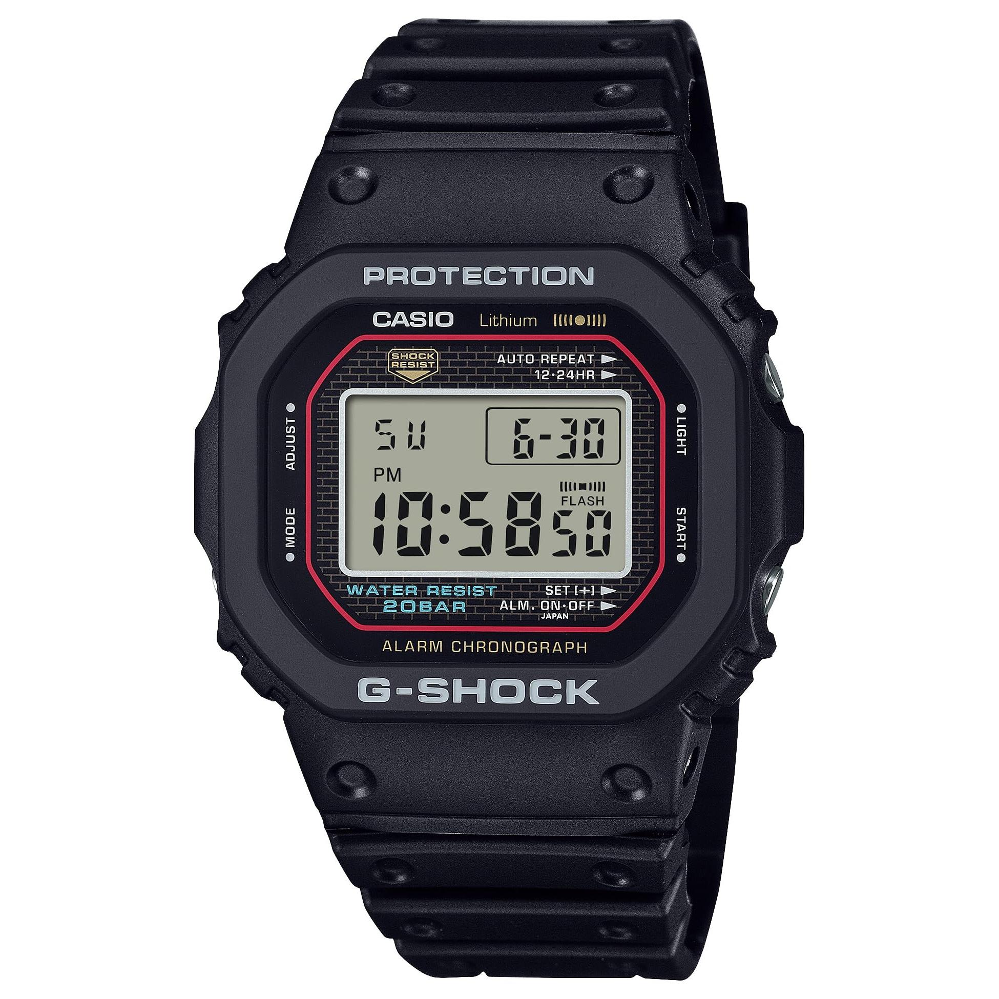 

[CASIO] Годинник G-Shock вітчизняної моделі: Перше перевидання G-SHOCK, Biomass Plastic, DW-5000R-1AJF чоловічий чорний