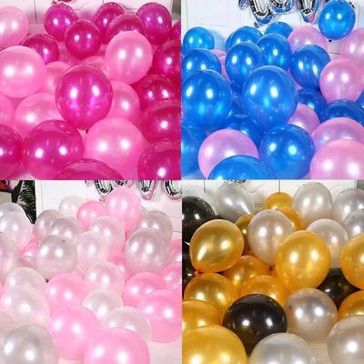 1.5G Pearl Balloons, Wedding Room Arrangement, Birthday Party Celebration Scene Decoration, Children'S Thickened Latex Balloons