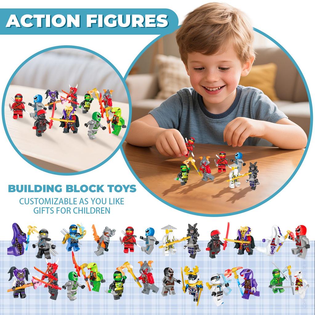 Children's Building Block Figurines Are The Best Gifts For Kids