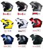 Jiekai Men's DOT Standard Flip-up Electric Motorcycle Helmet with Double Visor, All-Season Safety Gear